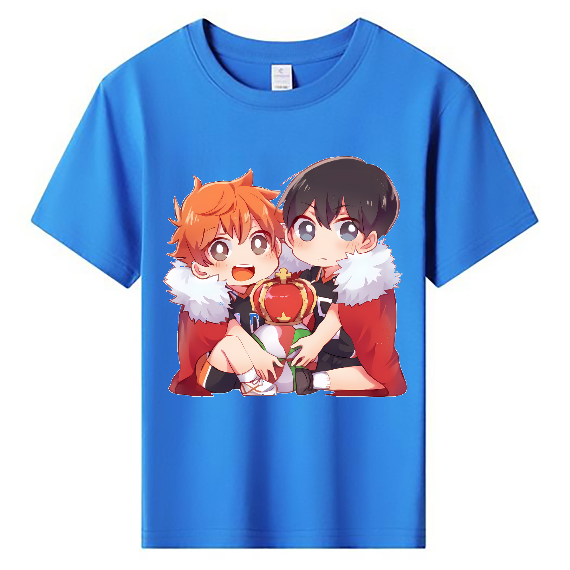 （画像用） ハイキュー!! Haikyu!! 綿100％キッズTシャツ（フロントプリント）